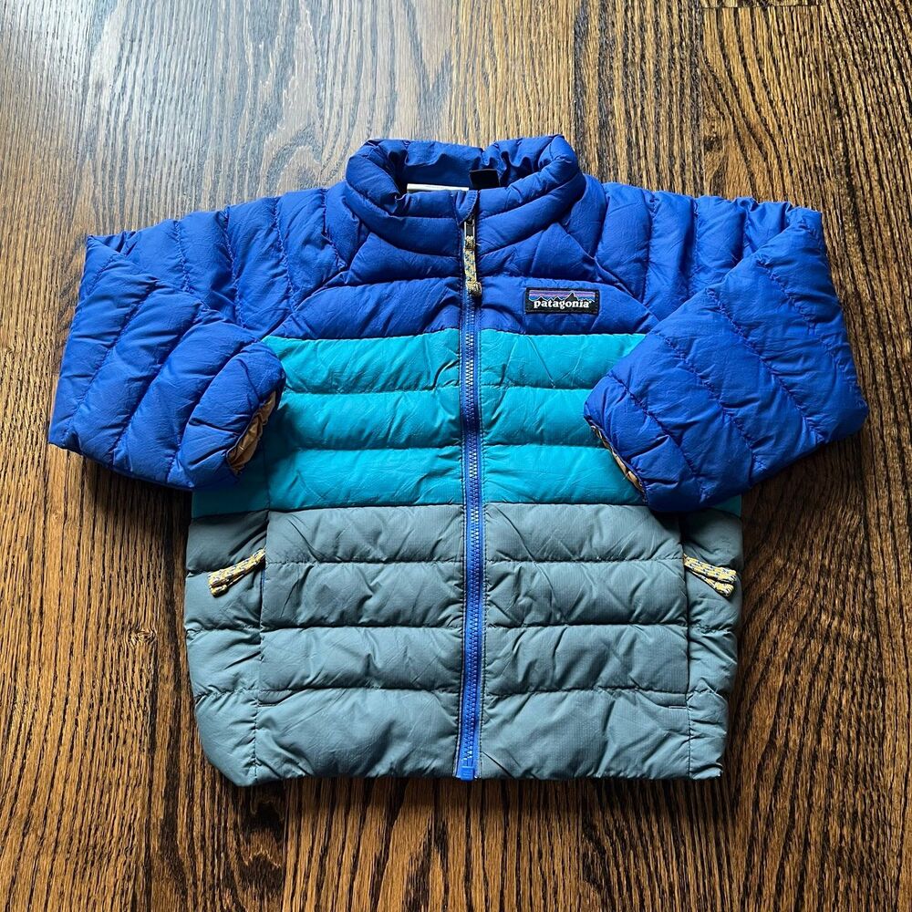 Patagonia Baby Down Sweater in Passage Blue (2T)